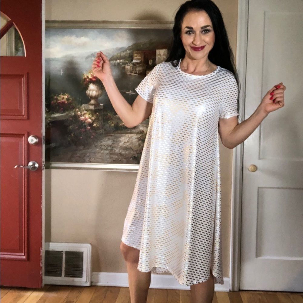 Lularoe oversized fun long dress